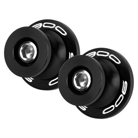 MotHeart M8 Swing Arm Bobbins for Z900 2017-2026 Stand Mounts with Shock Absorption and Safety Protection (See Below) Z900 Accessories (Black)