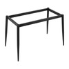 Sallurmose Modern Desk Frame,Industrial Metal Table Legs with Suction Cups,Desk