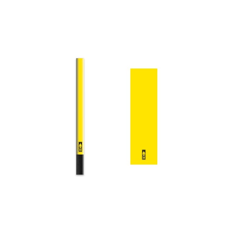 Bohning Solid Wraps Neon Yellow Small Arrow Wrap, 12pk