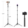 6.3ft Adjustable Tripod Stand for gimbals,phones,cameras, Extendable Height with Phone