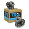 TRQ 2 Piece Front Wheel Bearing & Hub Assembly Set