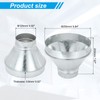 PATIKIL 10 Inch to 5 Inch Duct Reducer, Galvanized Steel