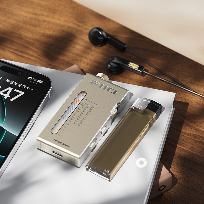FIIO RR11 Gold FIO-RR11-G Portable FM Radio Amplifier