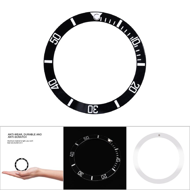 Watch Bezel Replacement Parts, Invicta Bezel Insert Ceramic Wristwatch Plastic