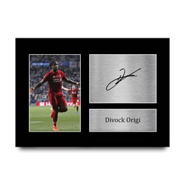 HWC Trading Divock Origi Liverpool Gifts Printed Signed Autograph Picture for Fans and Supporters - A4