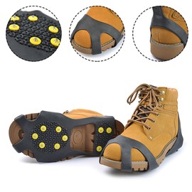 Shoe Claws, Non-Slip Shoe Spikes, Shoe Spikes, Shoe Claws for Winter, Crampons for Shoes, Shoe Spikes for Snow, Crampons for Mountain Shoes, Shoe Spikes Anti-Slip Ice Grips, M