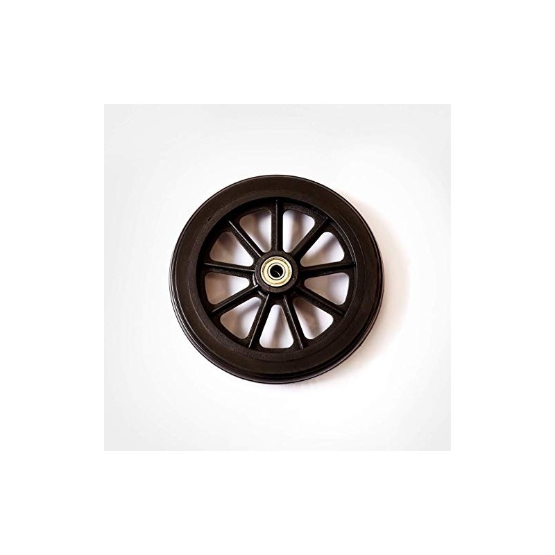 Health Line Products Walker Rollator Replacement 6" Wheels Black (Rear