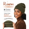 FURTALK Satin Lined Beanie Hats for Women Men Winter Knit