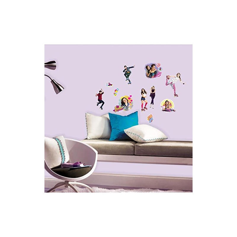 SOY LUNA Repositionable Vinyl Stickers – 4 Sheets Stickers 45.72