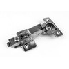 Berta (2 Pieces) Half Overlay Frameless Soft Closing European Hinges,