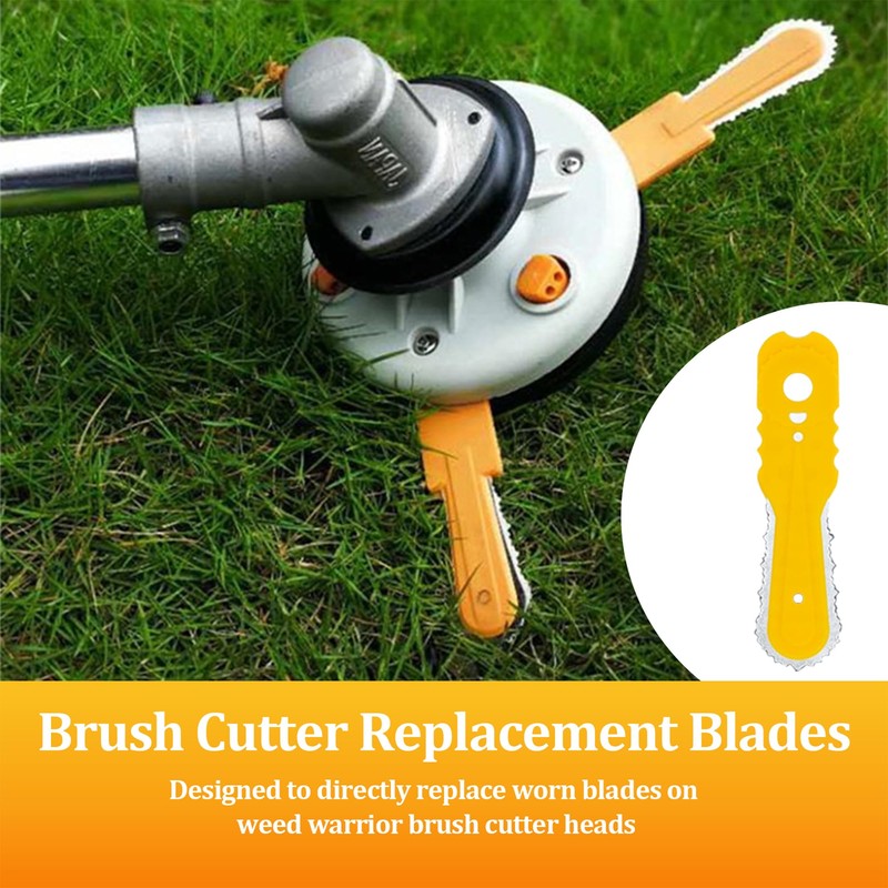 Aillsa Brush Cutter Blades Set (6 pcs) Compatible with Weed