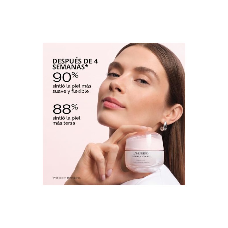Shiseido Crema Hidratante Essential Energy de para Mujeres, 50 ml