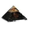 Shungite Orgonite Pyramid for EMF Protection and Negative Energy Protection
