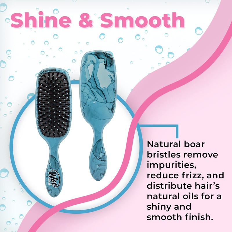 WetBrush Shine Enhancer Brush with Soft Intelliflex and Natural Boar