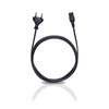 Oehlbach Strom connection cable [1x Euro-plug - 1x Kleingeräte-female C7]