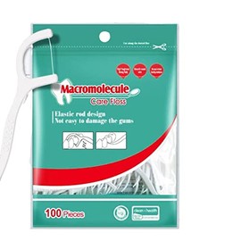 Set 100 Piezas Hilo Dental Cuidado Bucal Limpieza Dientes Higiene Seguro y Saludable Prevención de Enfermedades Dentales