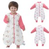 Baby Sleep Sack With Split Leg and Removable Sleeves -