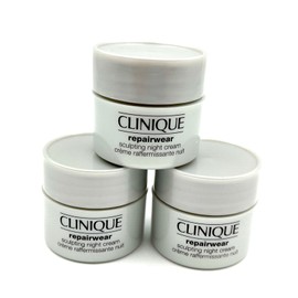 Clinique 3 x Clinique Repairwear Sculpting Night Cream ~ 15 ml*3=45ml/1.5 oz total