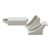 Timberline DL-200-W Double Door Latch White