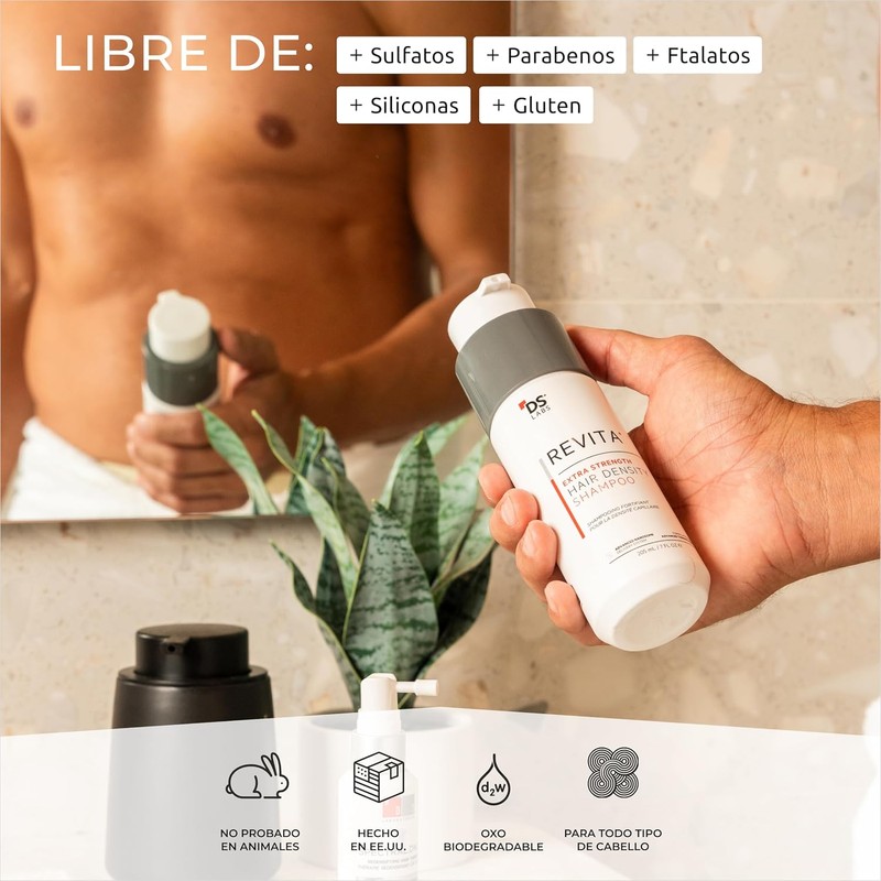 DS Laboratories | Revita® Extra Strength Shampoo Anticaída y para