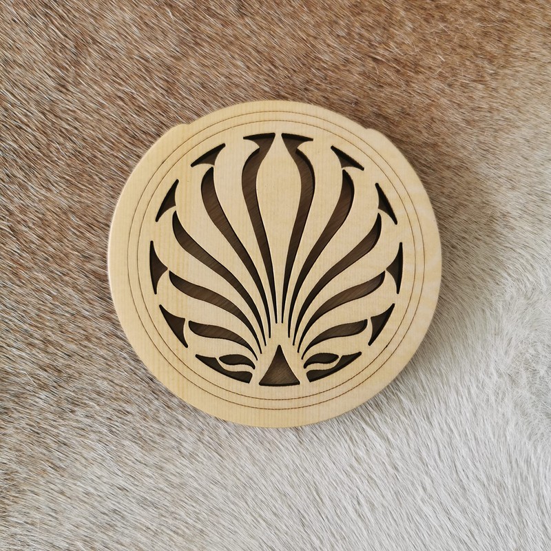 Sticky Tunes Sound Hole Cover Fire