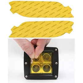 Lamin-x Custom Fit Yellow Fog Light Covers for Hyundai Santa Fe (19-20)