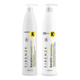 Firenze Profesional Keratin Shampoo Y Acondicionador 1lt                                                                                              