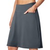 SPEED MATE Knee Length Skorts for Women,Tennis Skirts for Women