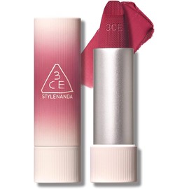3CE Cashmere Hug Lipstick 04 Text Me Lipstick Lip