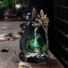 Zedazoom Dragon Backflow Incense Holder Waterfall Incense Burner, with LED