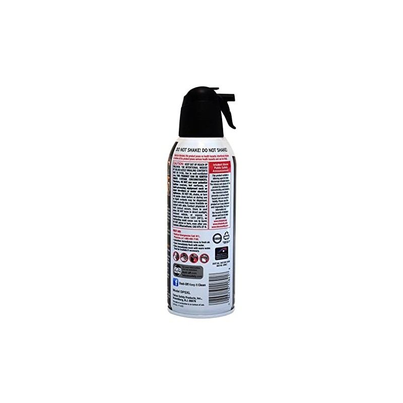 Dust Off Dpsxl 10 Oz Dust-Off Compressed Gas Duster