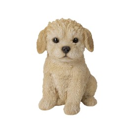 Uvia H14293 Sitting Toy Poodle (Small) 4.6 x 3.7 x 5.6 inches (11.8 x 9.3 x 14.3 cm), Doll, Figurine, Figurine, Animal, Garden, Decoration, Dog, Dog