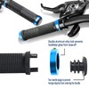 Bike Handlebar Grips, Bicycle Handlebar Grips with 2 Stretchy Aluminium