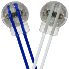 1STec 500 x Genuine BT 2 Wire 8A External Internal Waterproof Gel Filled Crimp Connectors for Joining Solid Core Telephone or Alarm Cable Connecting Block Repairs Splice or Join Phone Wires 500 Pack