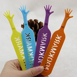 Pack of 4 Cute Funny Help Me Bookmarks Pad Note Stationery Novelty Book Mark Fascola