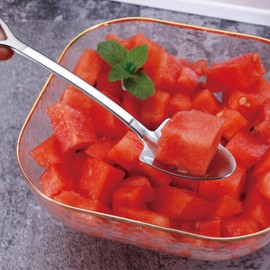 Dessert Spoon Set Ice Cream Fruit Spoon for Home, Stainless Steel Ice Cream Spoons Set, Dessert and Fruit Serving Utensils Funny Kitchen Utensils Watermelon Scoops Funny Kitchen Utensils