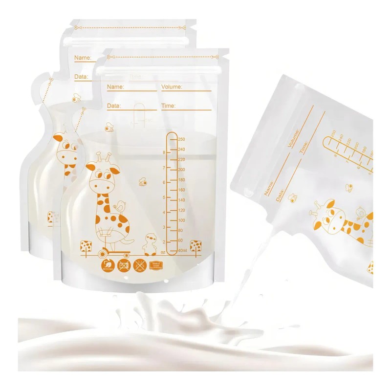Bolsas Para Almacenar Leche Matern 55 Pcs Con Bolígra