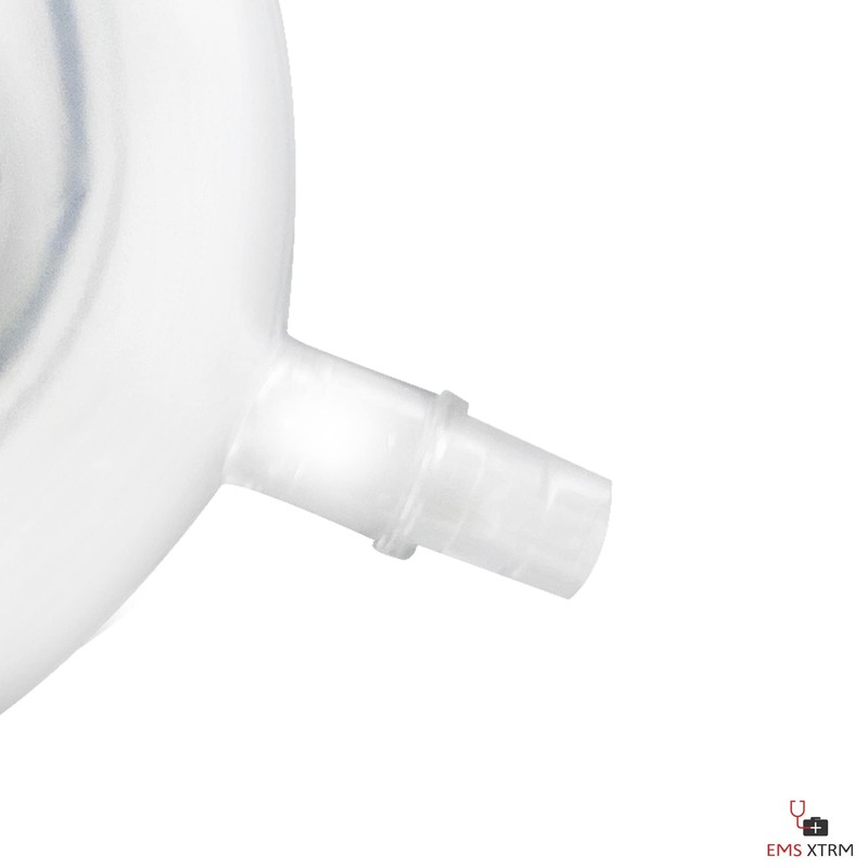 EMS XTRM CPR Rescue Mask with Valve, Pocket Resuscitator, Large