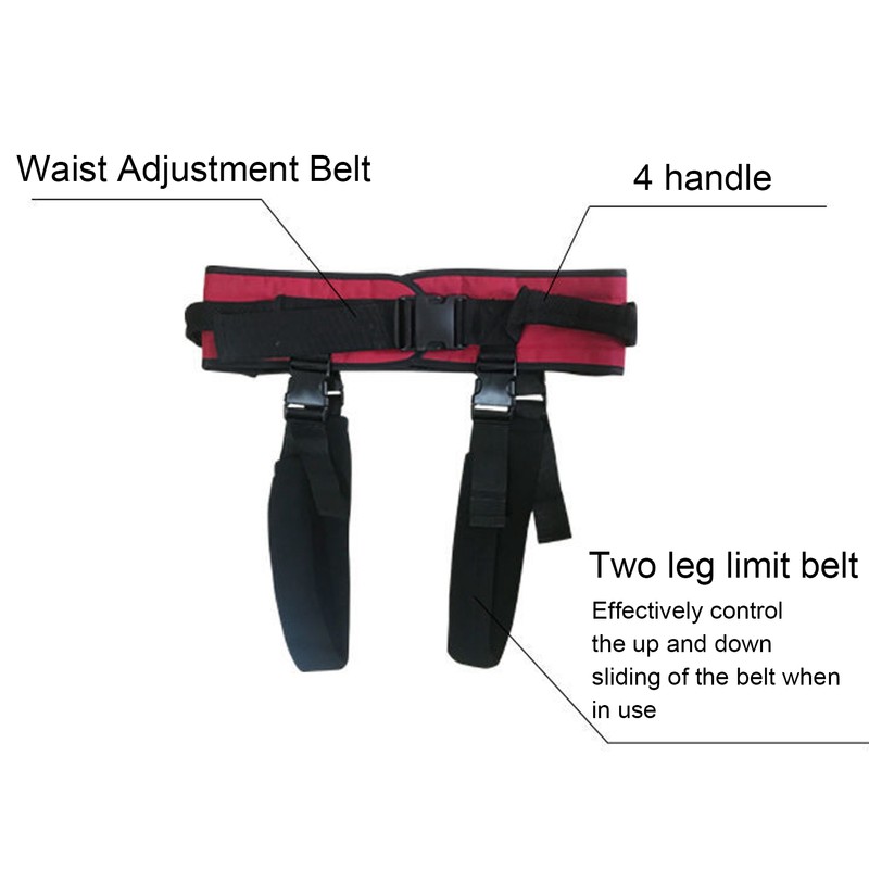 Nursing Safety Gait Belt Patient Elderly Breathable Adjustable Transfer Belt