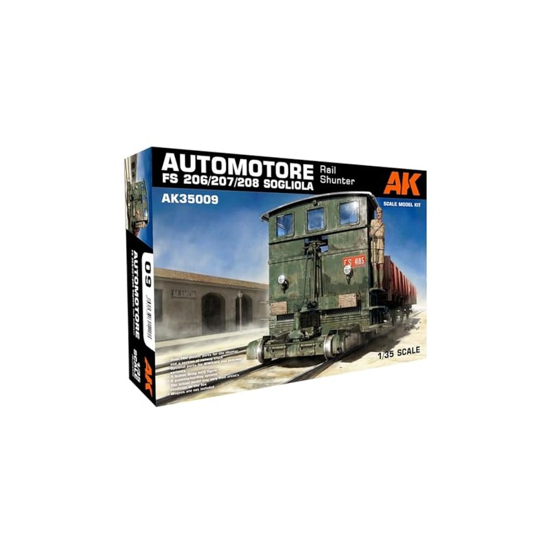 AK Interactive 1/35 Soliola Replacement Locomotive Plastic Model AK35009