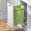 Rocfinity Pull Out Trash Can Under Cabinet Shelf, Under Cabinet