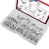 WMYCONGCONG 105 PCS Wing Nuts Stainless Steel Butterfly Nuts Assortment