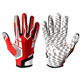 Keenso de Bateo de Béisbol, Guante Receptor Deportivo de Alto Agarre, Protectores Antideslizantes de Fútbol Americano para Jóvenes y Adultos (M)