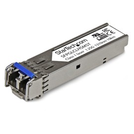 StarTech.com Cisco Compatible Gigabit Fiber SFP Transceiver Module SM/MM LC - 10km (Mini-GBIC) - 1300nm 1000Base-LX/LH SFP LC