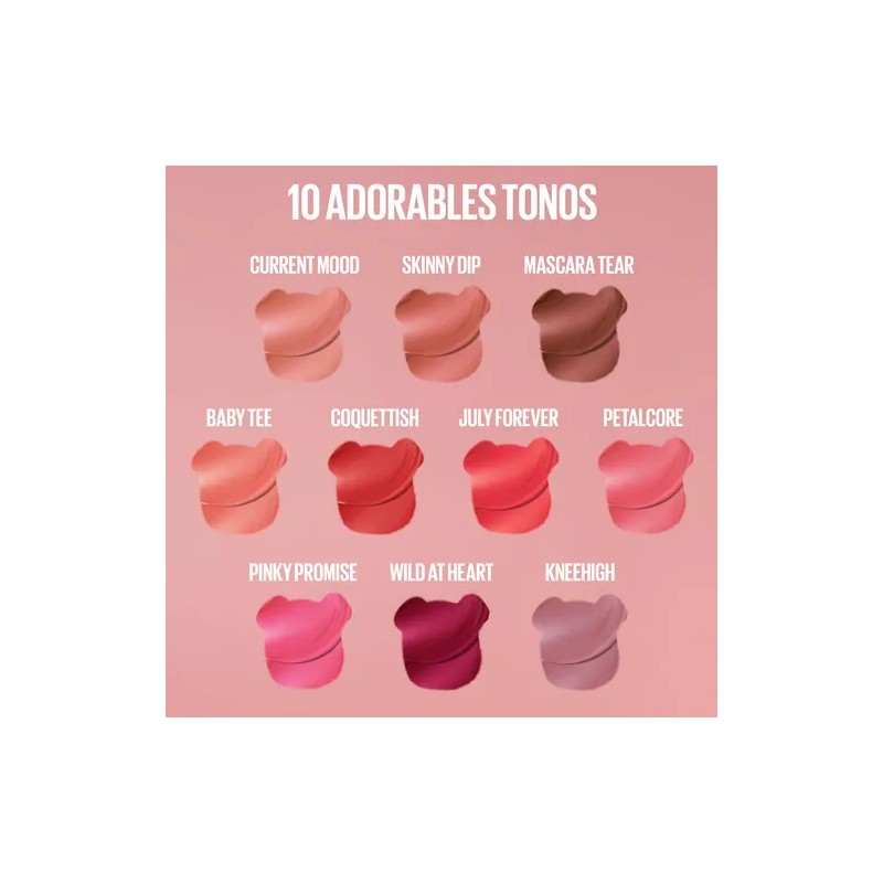 Tinta De Labios Superstay Teddy Tint De Maybelline New York