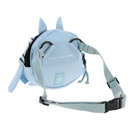 LÄSSIG Children's Bum Bag Belt Bag from 3 Years / Mini Bum Bag About Friends, lightblue, Kaya Zebra