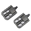 GANAZONO 2Pcs Foldable Mountain Bike Pedal Plastic Platform Pedal for