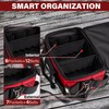 HAUTMEC 16-Inch Tool Bag, Heavy-Duty 1680D Tool Box with Padded