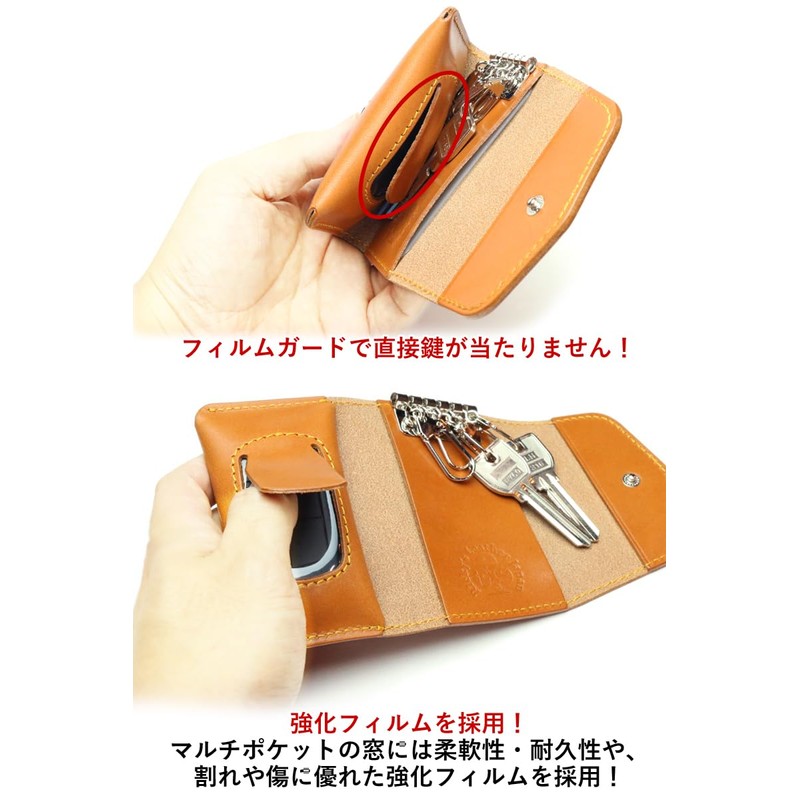 Ricky's Multi-Key Case, Type II, Smart Key, Storage Pocket, Remote