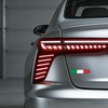 Xalvoria 4 Pack Italian Flag 3D Epoxy Car Stickers